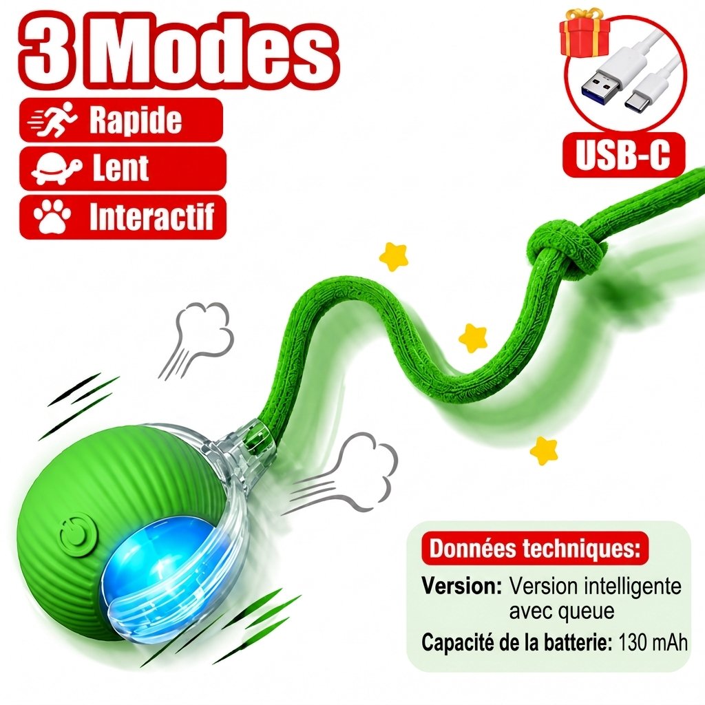 PurrMotion – La balle interactive qui fait bouger votre chat – Image 5