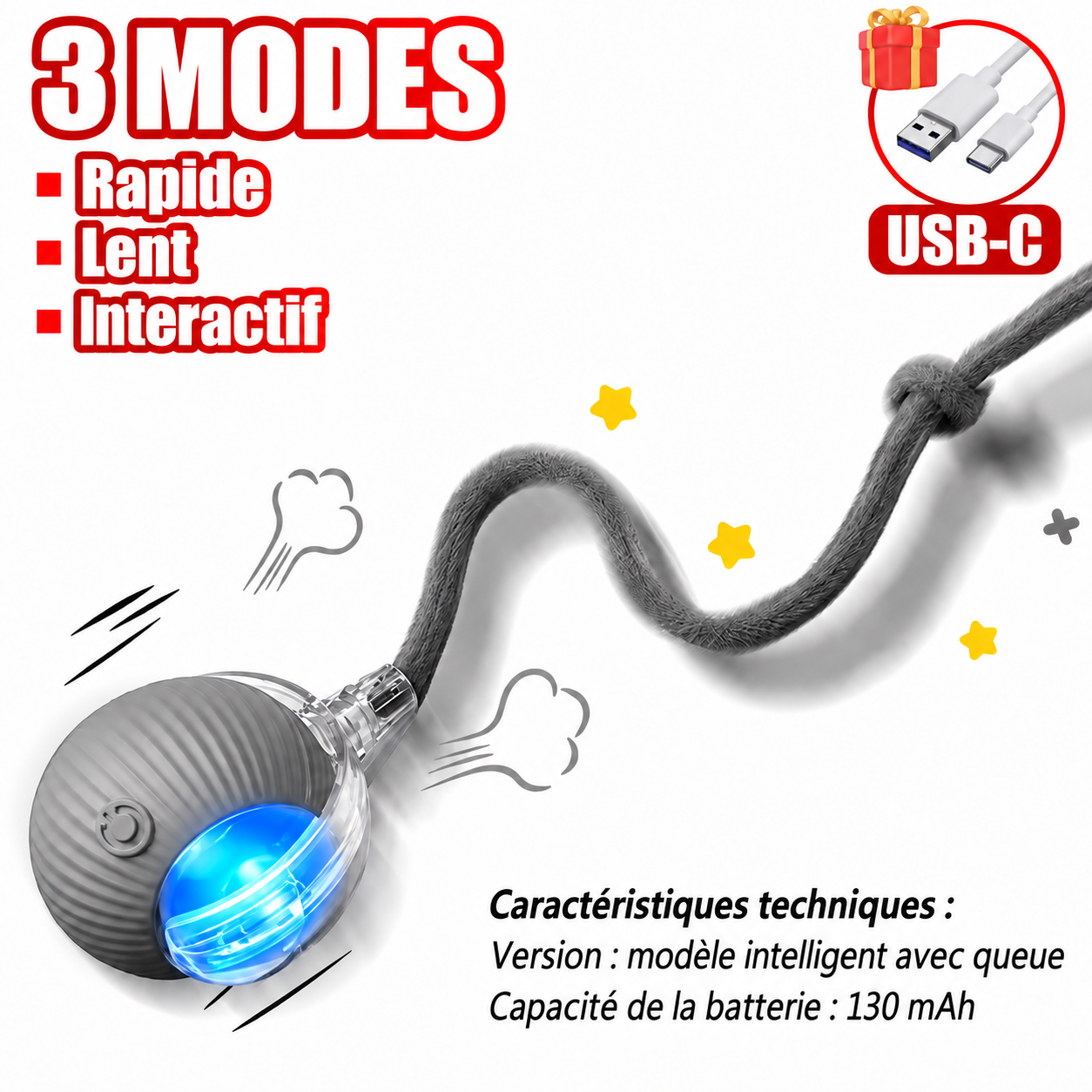 PurrMotion – La balle interactive qui fait bouger votre chat – Image 3